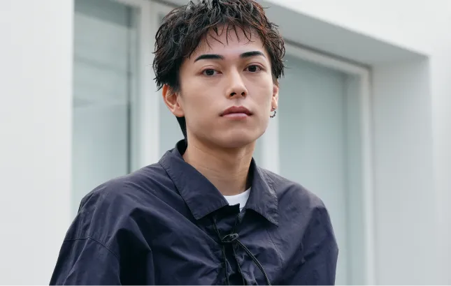 ミレボ/ME.REBO（アイブロウ・まゆ毛サロン）で眉を整えた男性